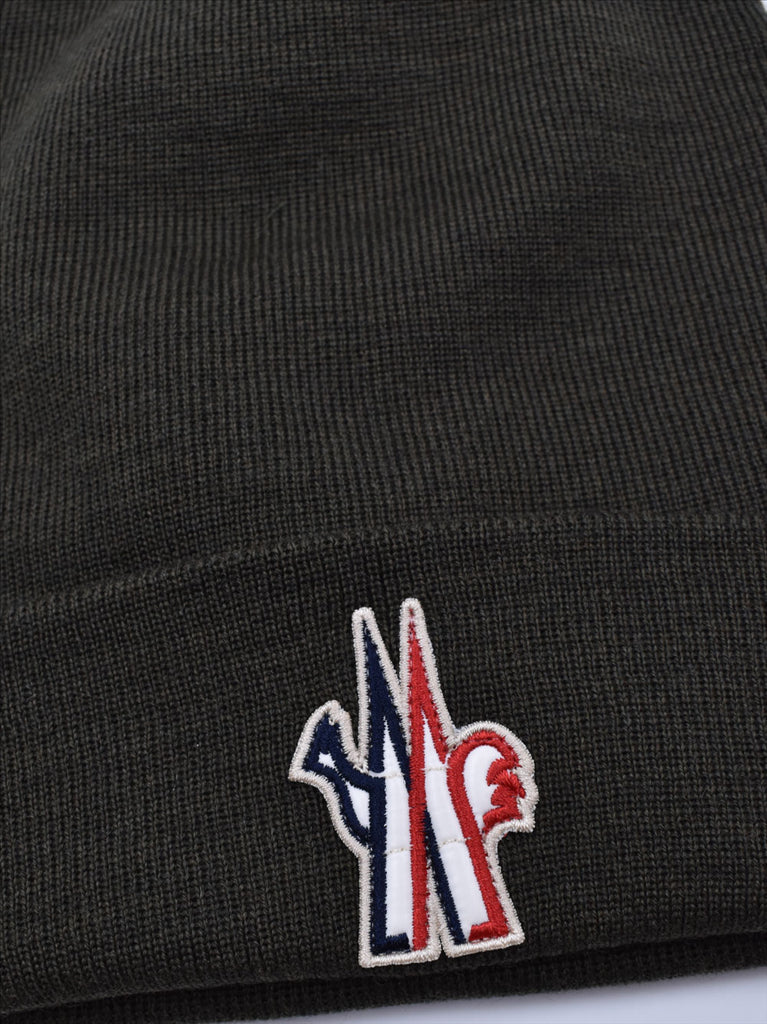 Hats, caps and beanies Logo beanie Moncler Grenoble Green Man