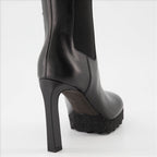 Sneaker Bottes à talon Noir Off-White Schwarz Femme