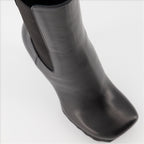 Sneaker Bottes à talon Noir Off-White Schwarz Femme