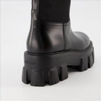Botas Bottes hautes Prada Preto Femme