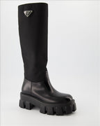 Botas Bottes hautes Prada Preto Femme