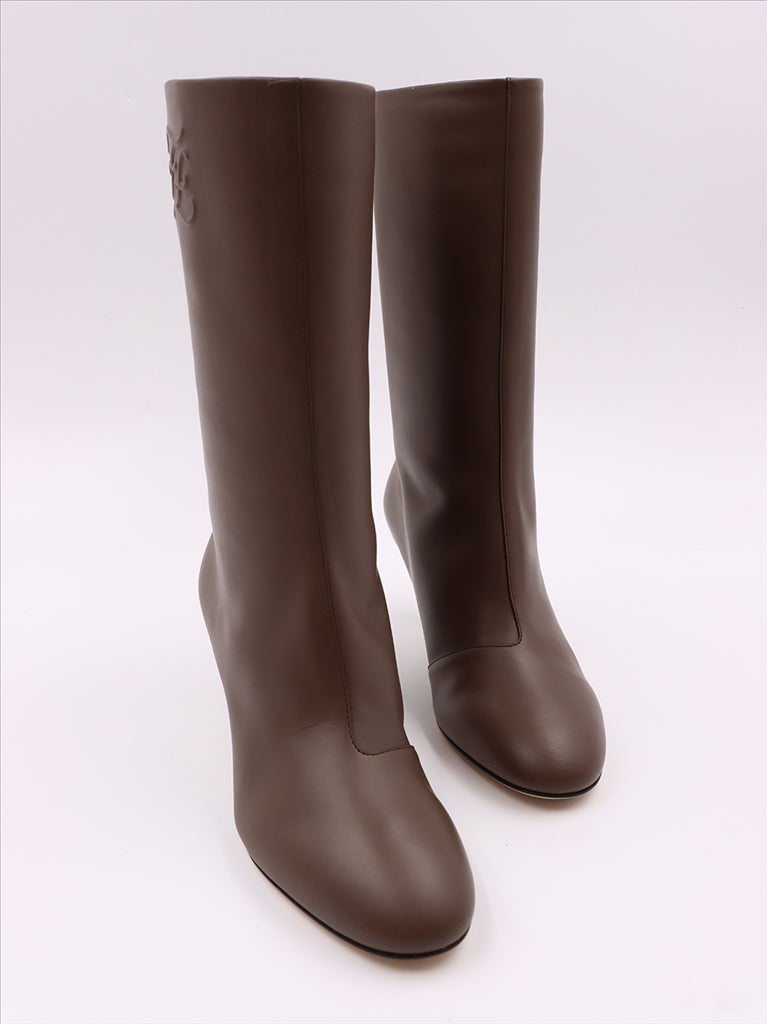 Boots Karligraphy Boots Fendi Brown Women