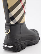 Baskets Bottes Ryan Burberry Beige Femme
