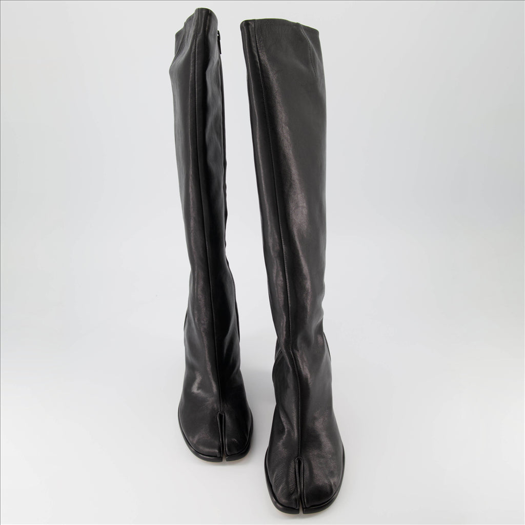 スニーカー 足袋ブーツ Maison Margiela 黒 女性