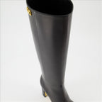 Stivali Bottes VLogo Valentino Garavani Nero Femme