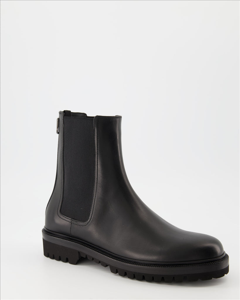 Bottes et bottines Bottines VLogo Valentino Garavani Noir Homme