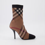 앵클부츠 Bottines chaussettes Burberry 갈색 Femme