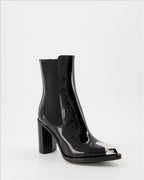 Boots Punk Chelsea Boots Alexander McQueen Black Women