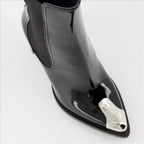 Boots Punk Chelsea Boots Alexander McQueen Black Women