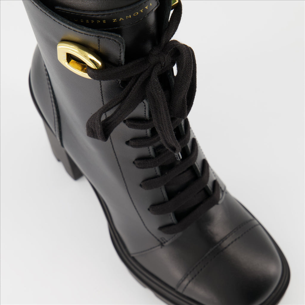 Baskets Bottines Cubalibre Noir Giuseppe Zanotti Noir Femme