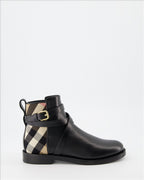 스니커즈 Bottines à carreaux Burberry 검은색 Femme