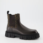 Botas e botins Bottines FF Fendi Preto Homme