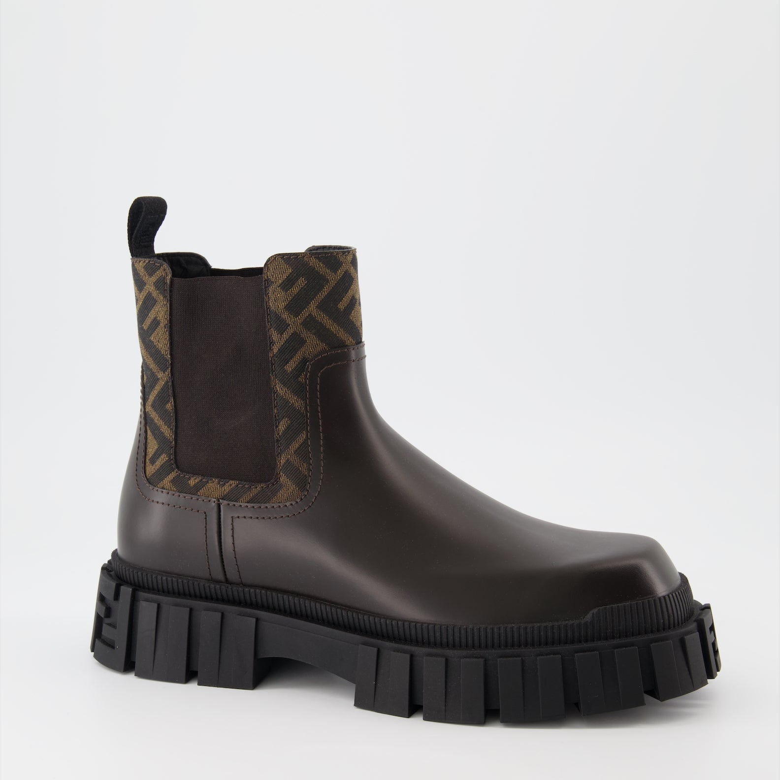 Boots and ankle boots FF ankle boots Fendi Black Man