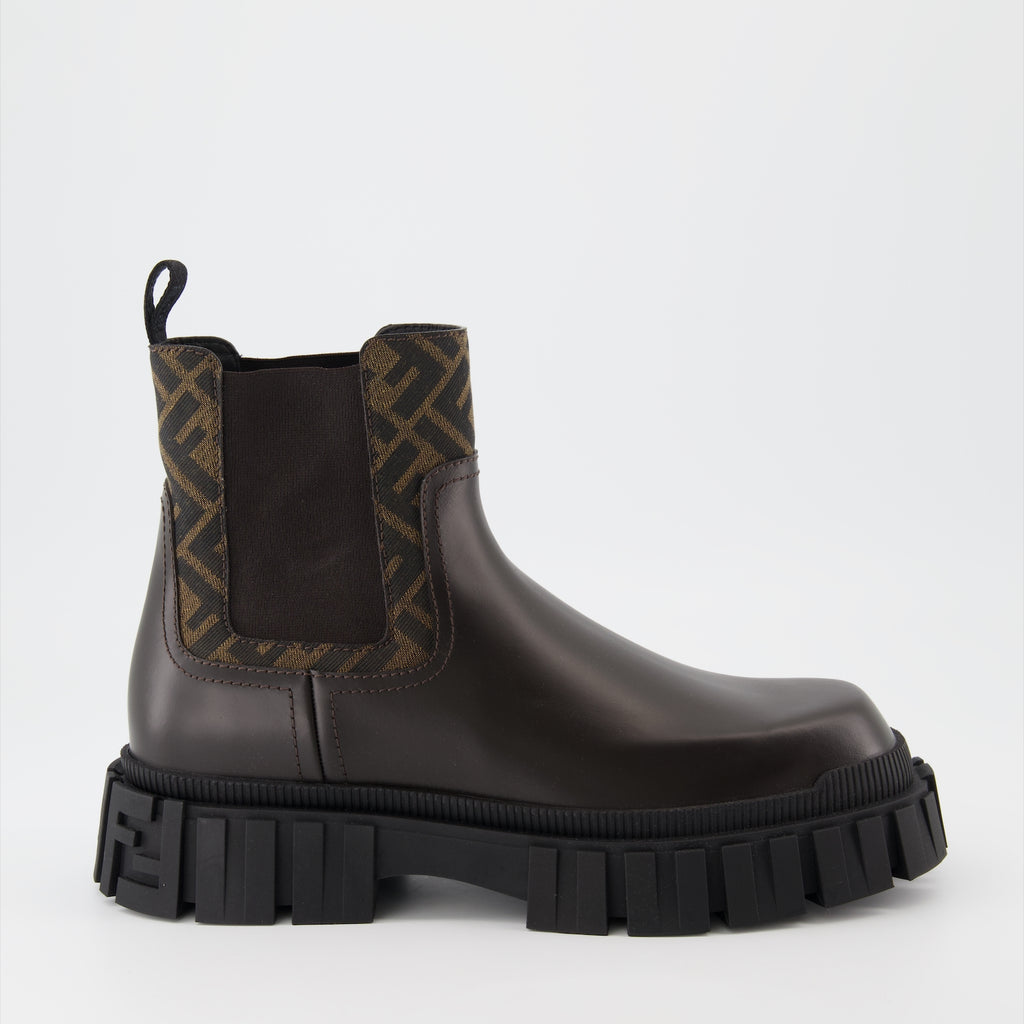 Botas e botins Bottines FF Fendi Preto Homme