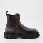 Botas e botins Bottines FF Fendi Preto Homme