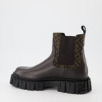Botas e botins Bottines FF Fendi Preto Homme
