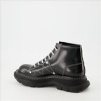 アンクルブーツ レザーアンクルブーツ Alexander McQueen 黒 女性