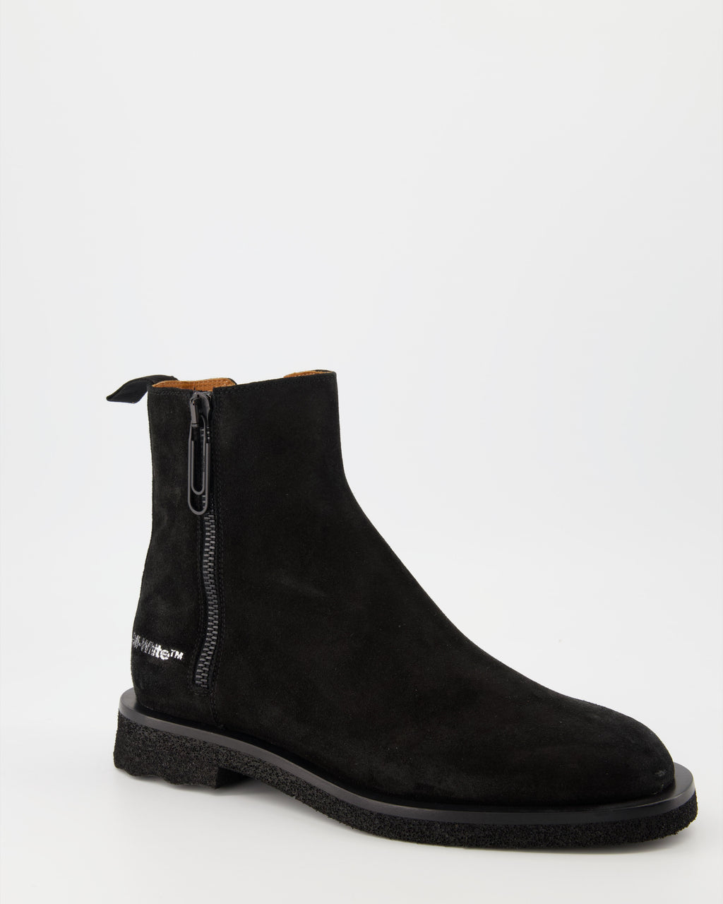 Botas e botins Bottines en daim Off-White Preto Homme
