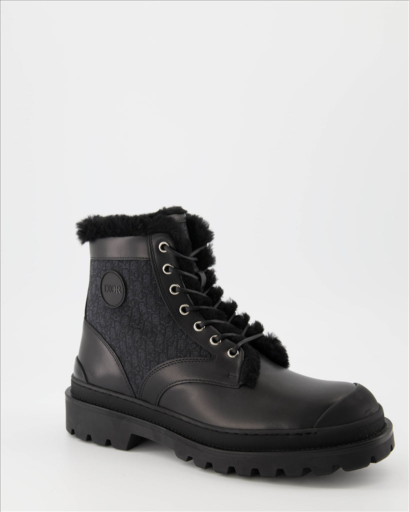 Boots and ankle boots Explorer ankle boots Dior Black Man