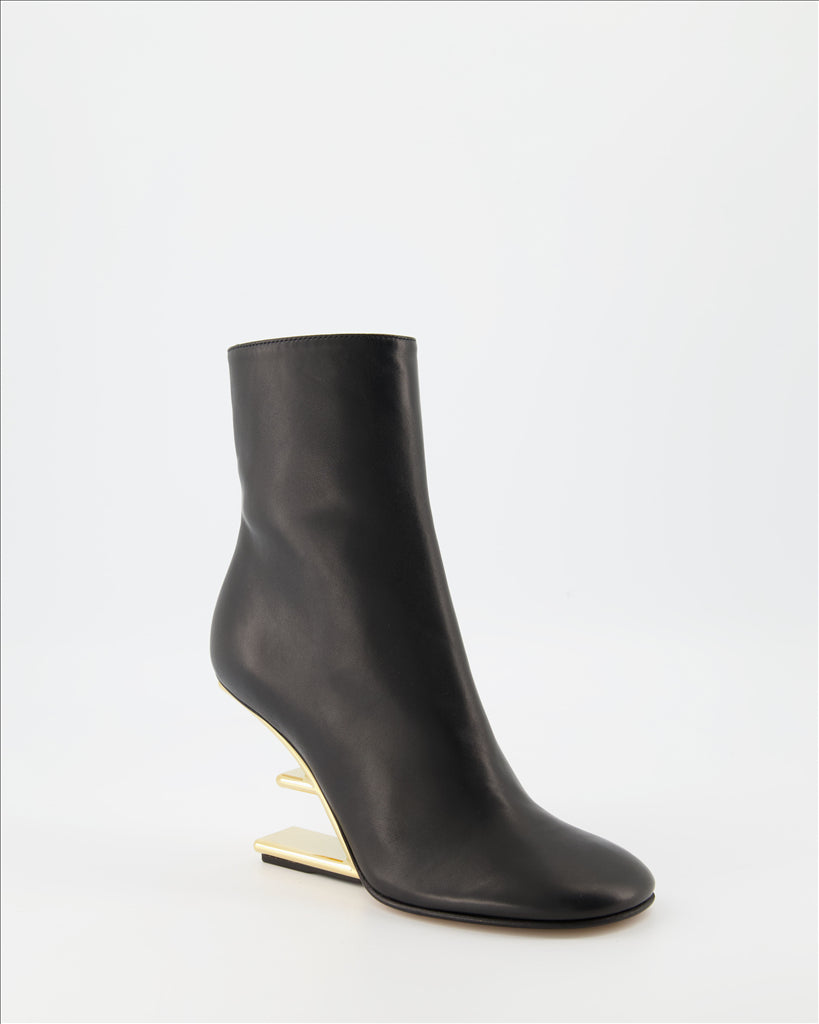 Bottines Bottines Fendi Force Fendi Noir Femme
