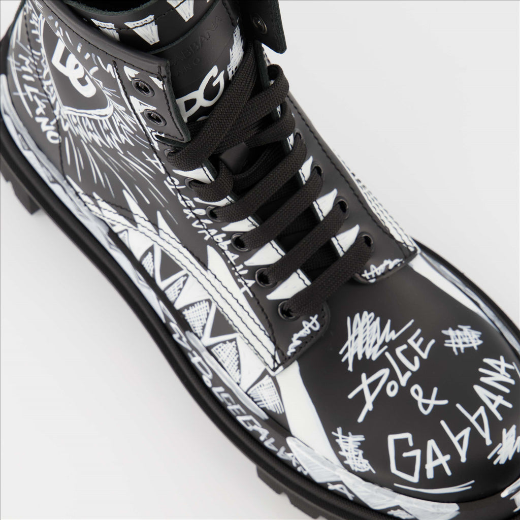 Boots and ankle boots DG ankle boots Dolce & Gabbana Black Man