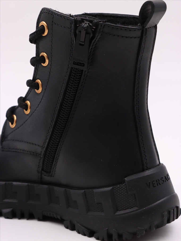 Sapatos Bottines Medusa Stud Versace Preto Crianças