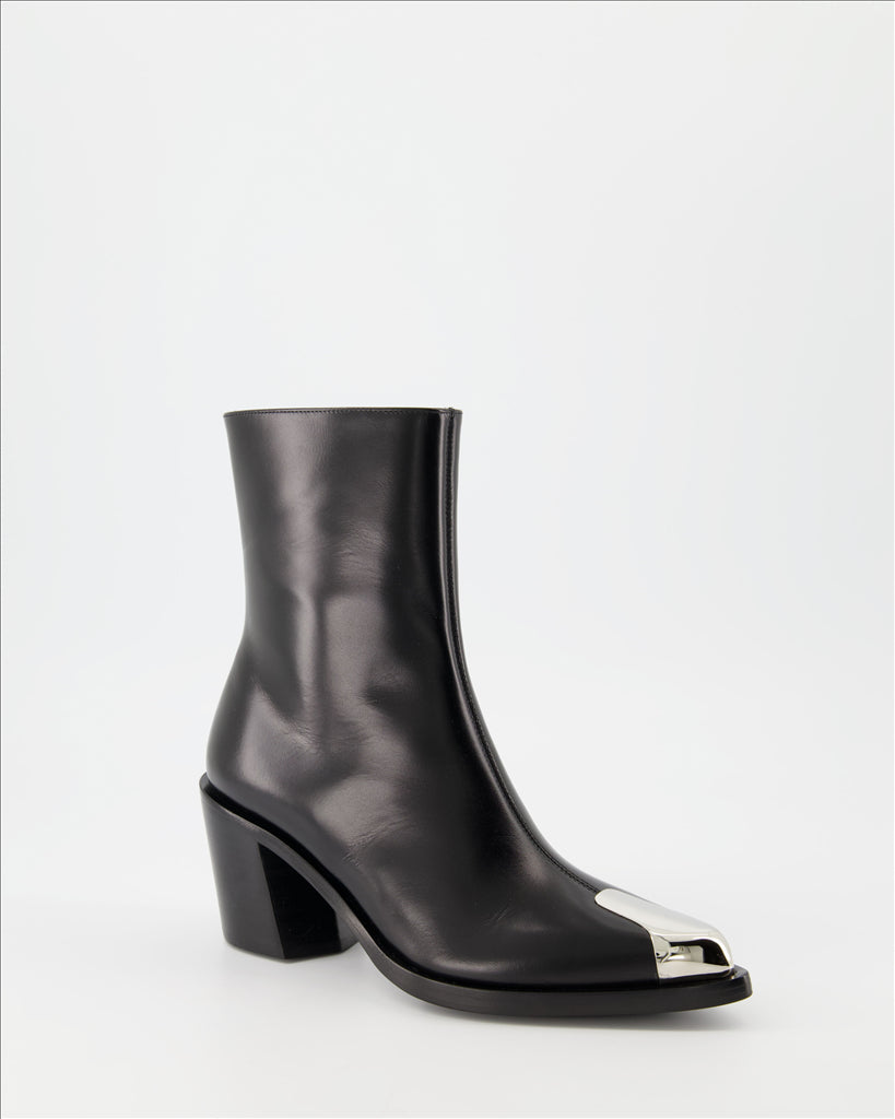 Ankle boots Punk ankle boots Alexander McQueen Black Women