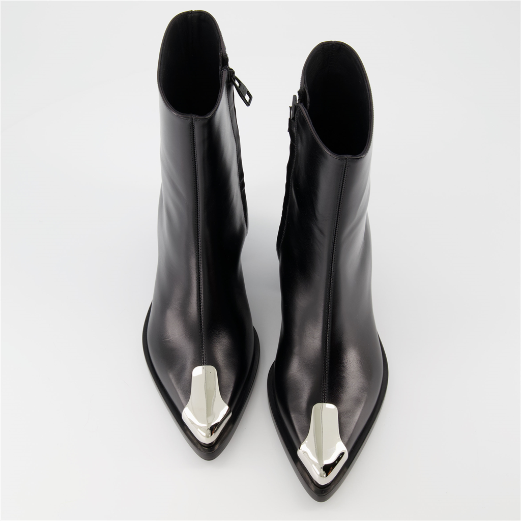 Ladies Boots Alexander Mcqueen Bottines Tread Slick Bottines