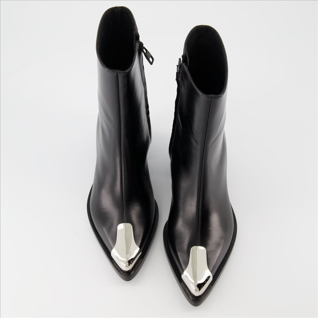 Ankle boots Punk ankle boots Alexander McQueen Black Women