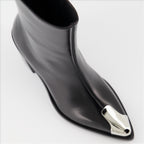 Ankle boots Punk ankle boots Alexander McQueen Black Women