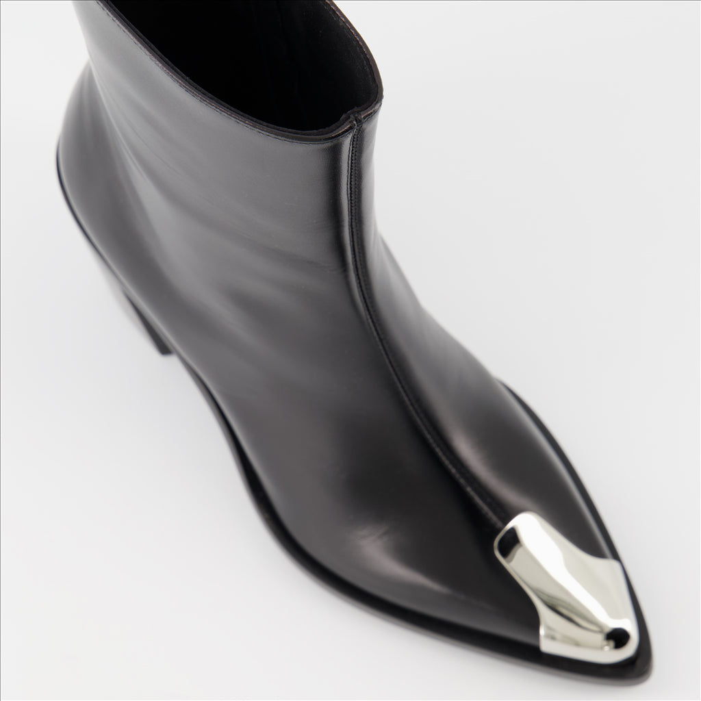 Ankle boots Punk ankle boots Alexander McQueen Black Women