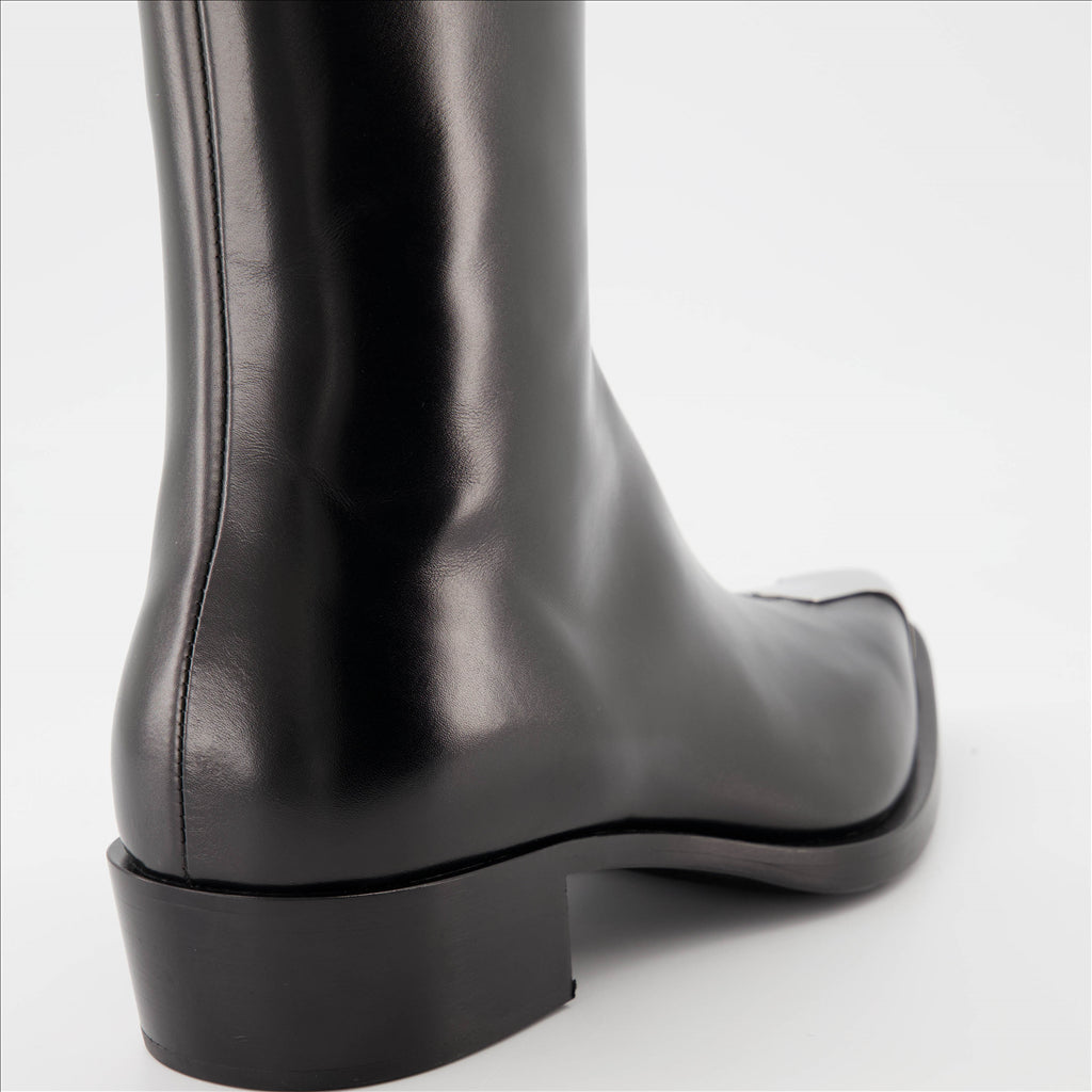 Botas y botines Bottines Punk Alexander McQueen Negro Homme