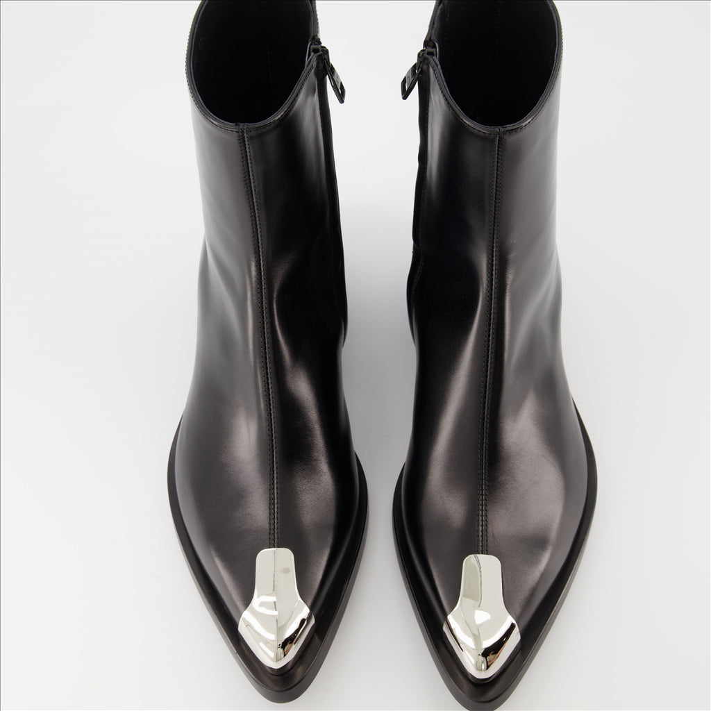 Botas y botines Bottines Punk Alexander McQueen Negro Homme