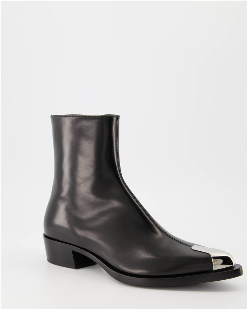 Botas y botines Bottines Punk Alexander McQueen Negro Homme