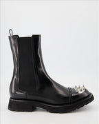 Boots and ankle boots Punk ankle boots Alexander McQueen Black Man