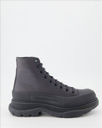Boots and ankle boots Tread Slick Ankle Boots Alexander McQueen Gray Man