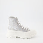 Bottines Tread Slick argentées