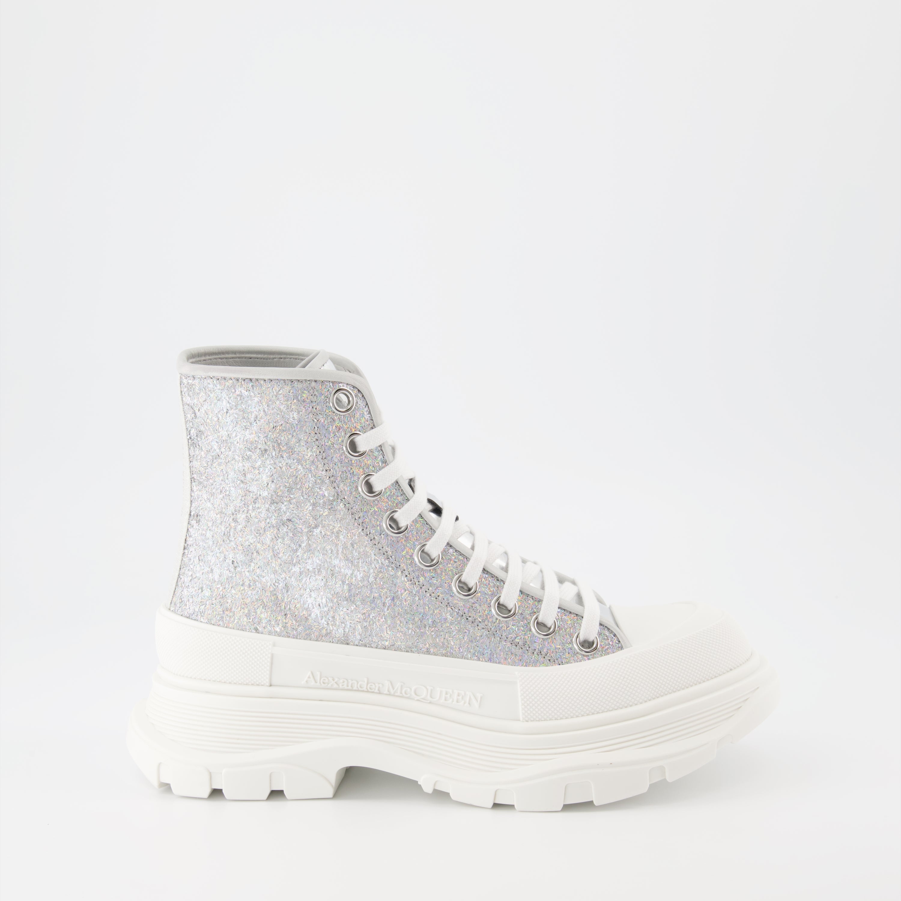 Bottines Tread Slick argentées