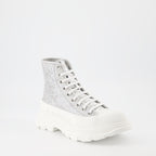 Bottines Tread Slick argentées