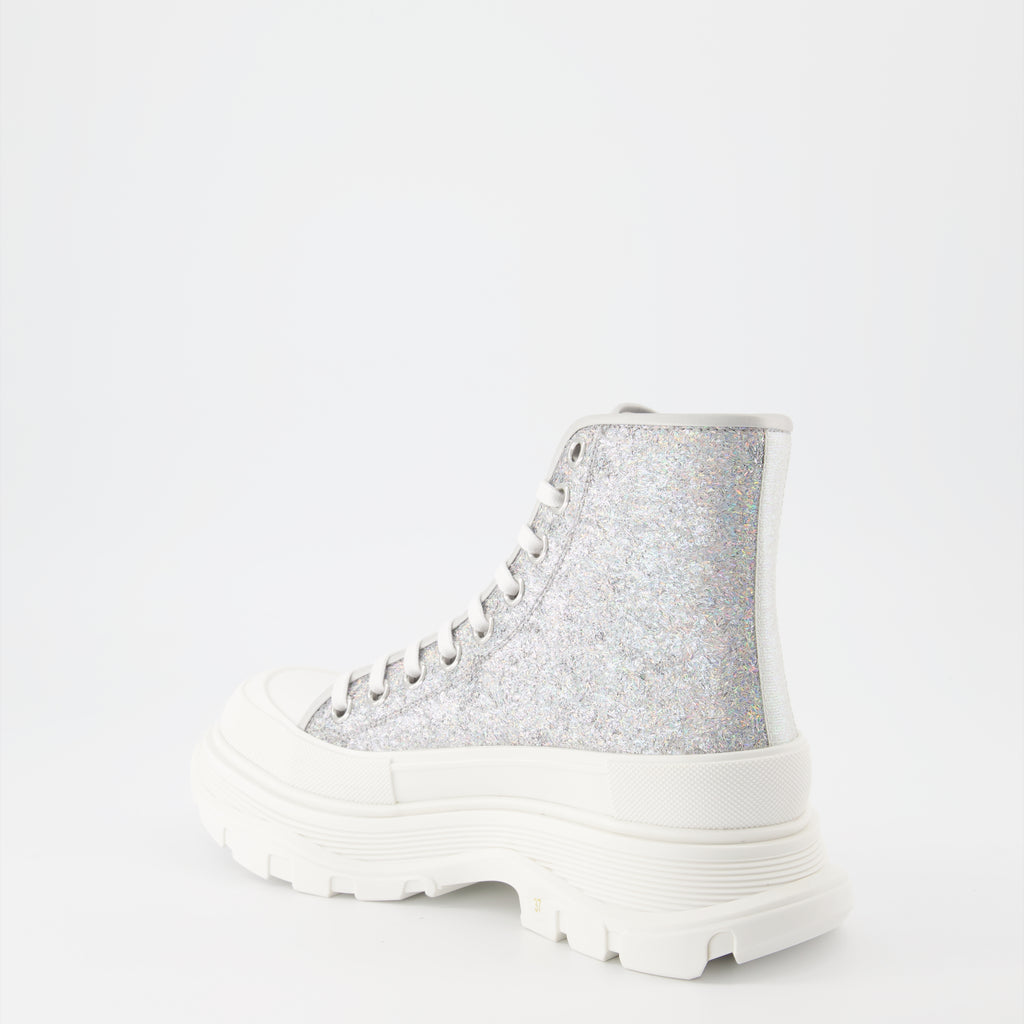 Bottines Tread Slick argentées