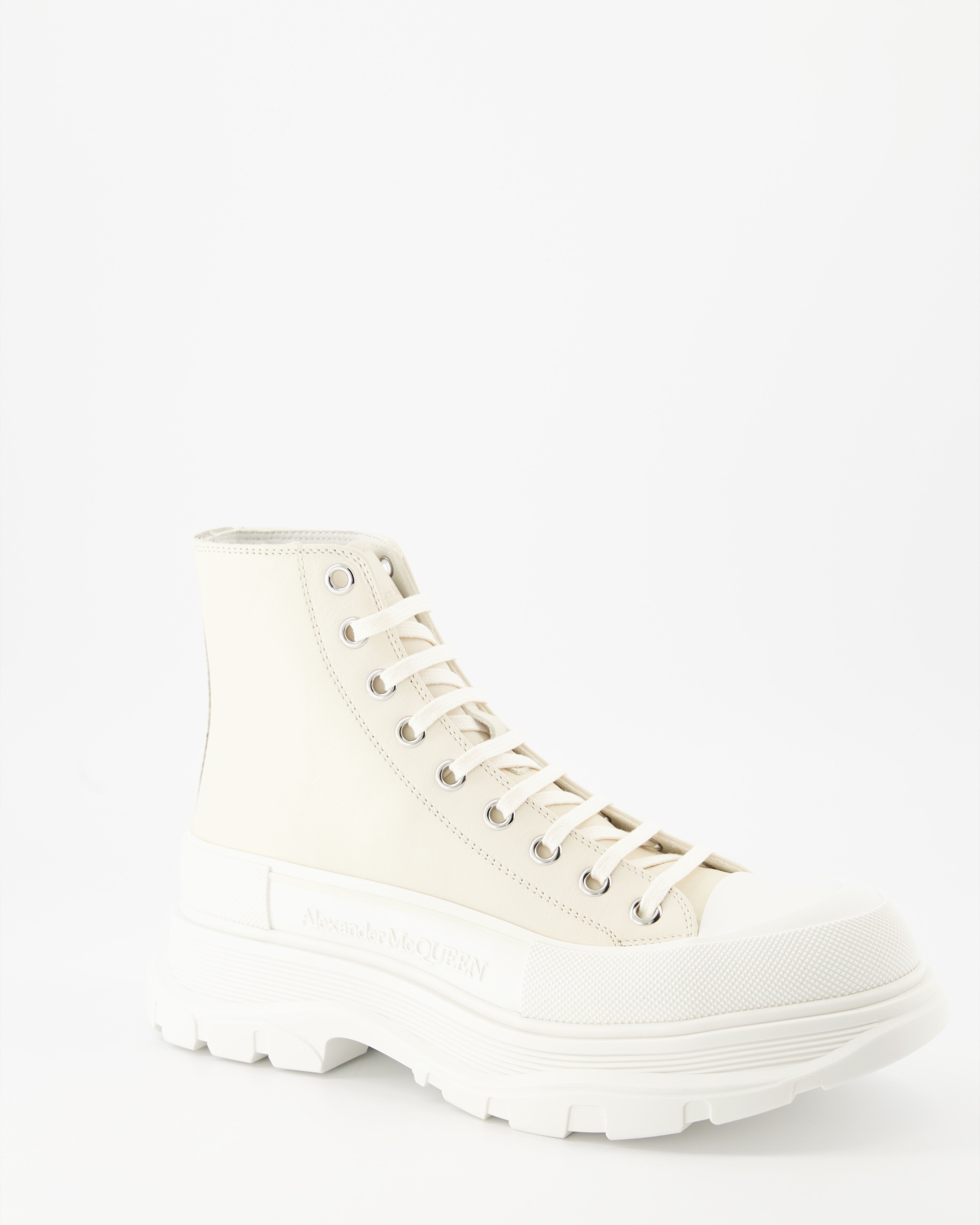 Botas e botins Bottines Tread Slick Alexander McQueen Bege Homme