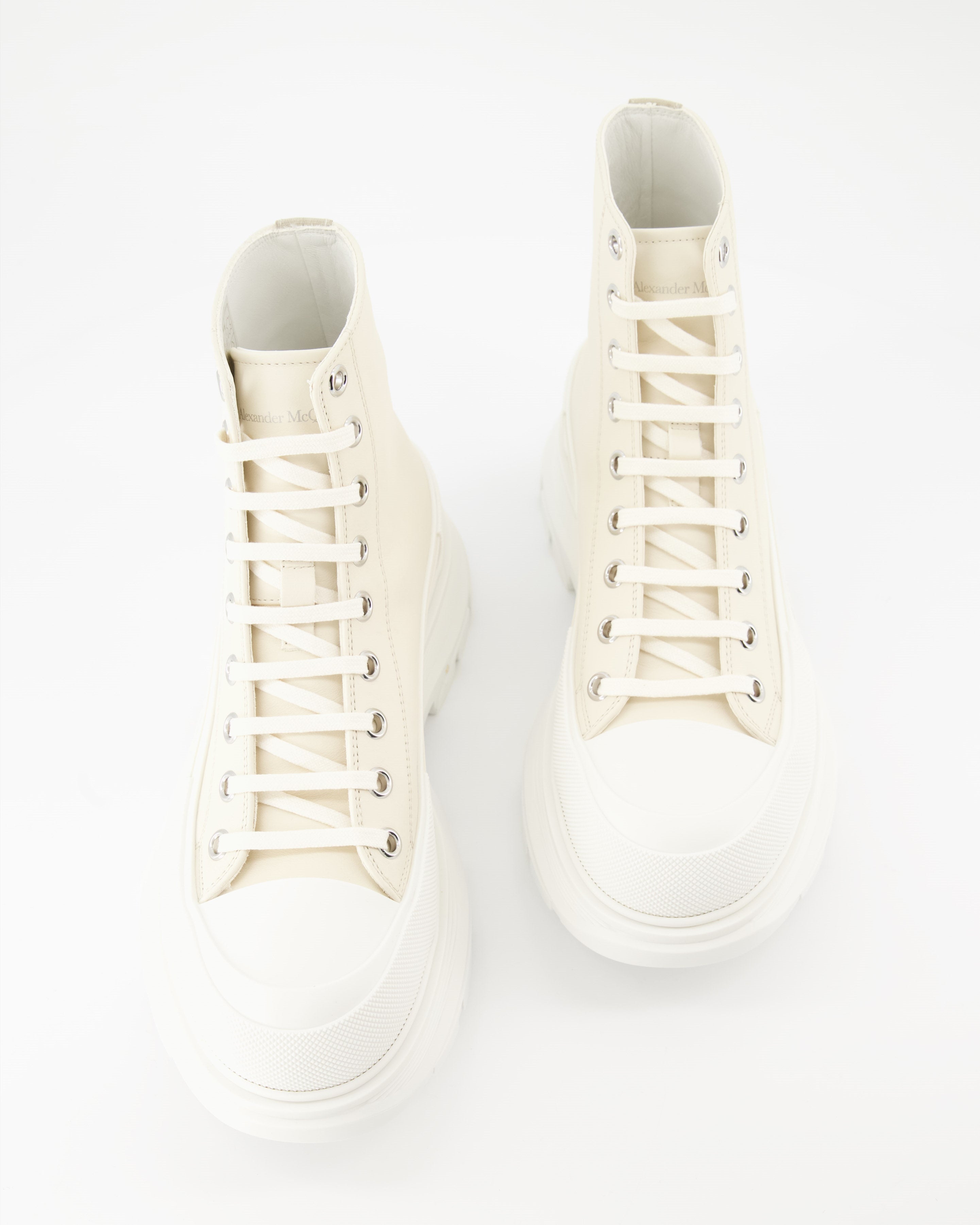 Botas e botins Bottines Tread Slick Alexander McQueen Bege Homme