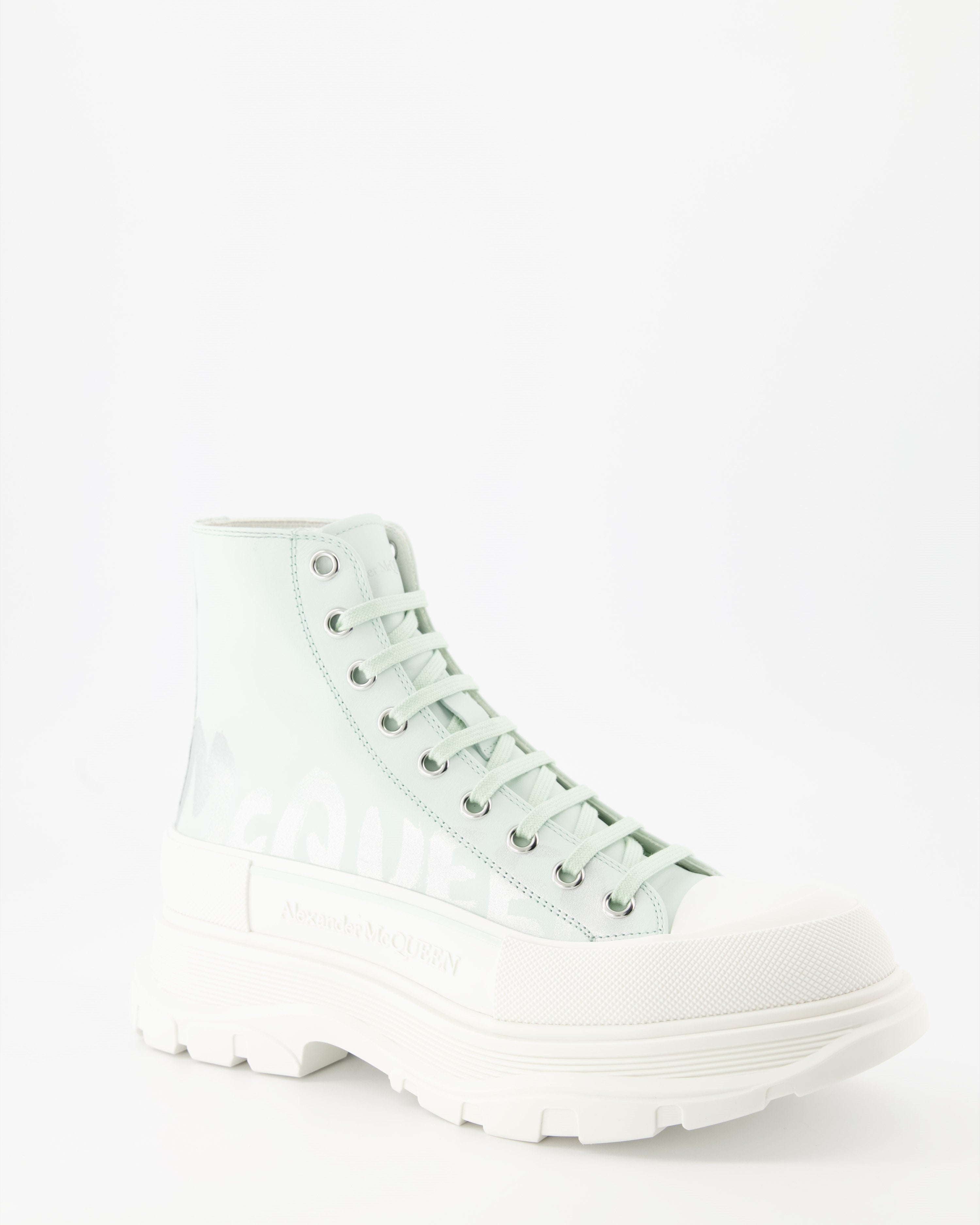 Botas e botins Bottines Tread Slick Alexander McQueen Azul Homme