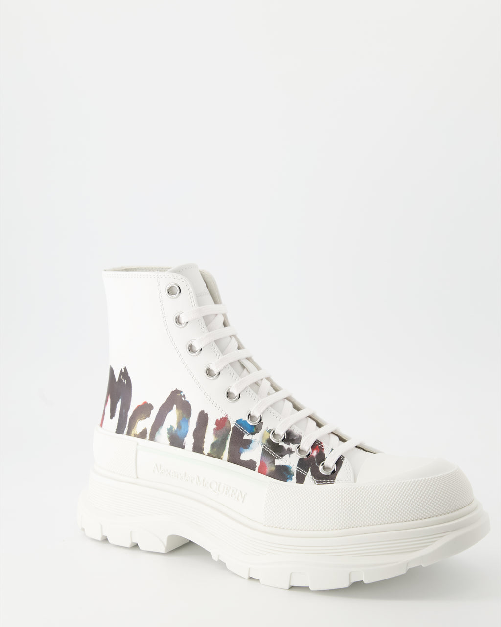 Botas e botins Bottines Tread Slick Alexander McQueen Branco Homme