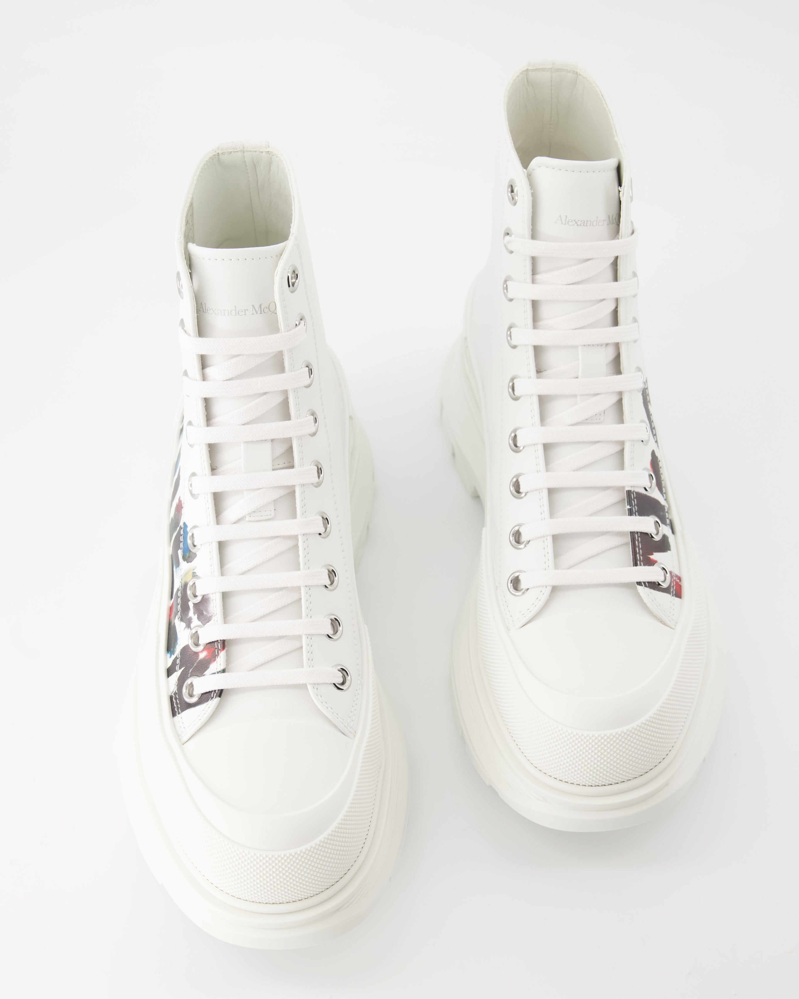 Botas e botins Bottines Tread Slick Alexander McQueen Branco Homme