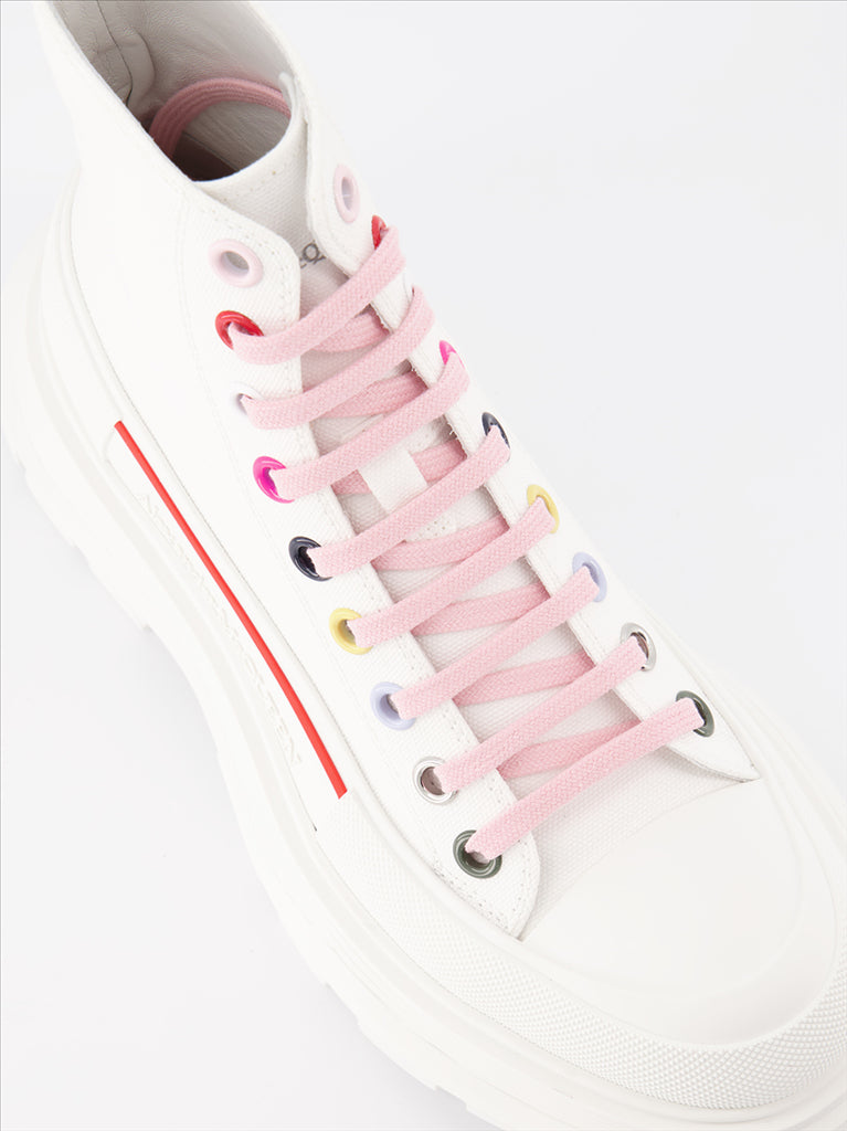 Boots and ankle boots Tread Slick Ankle Boots Alexander McQueen Multicolor Man