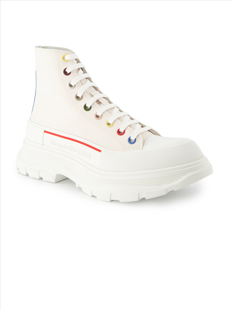 Stivali e stivaletti Bottines Tread Slick Alexander McQueen Multicolore Homme