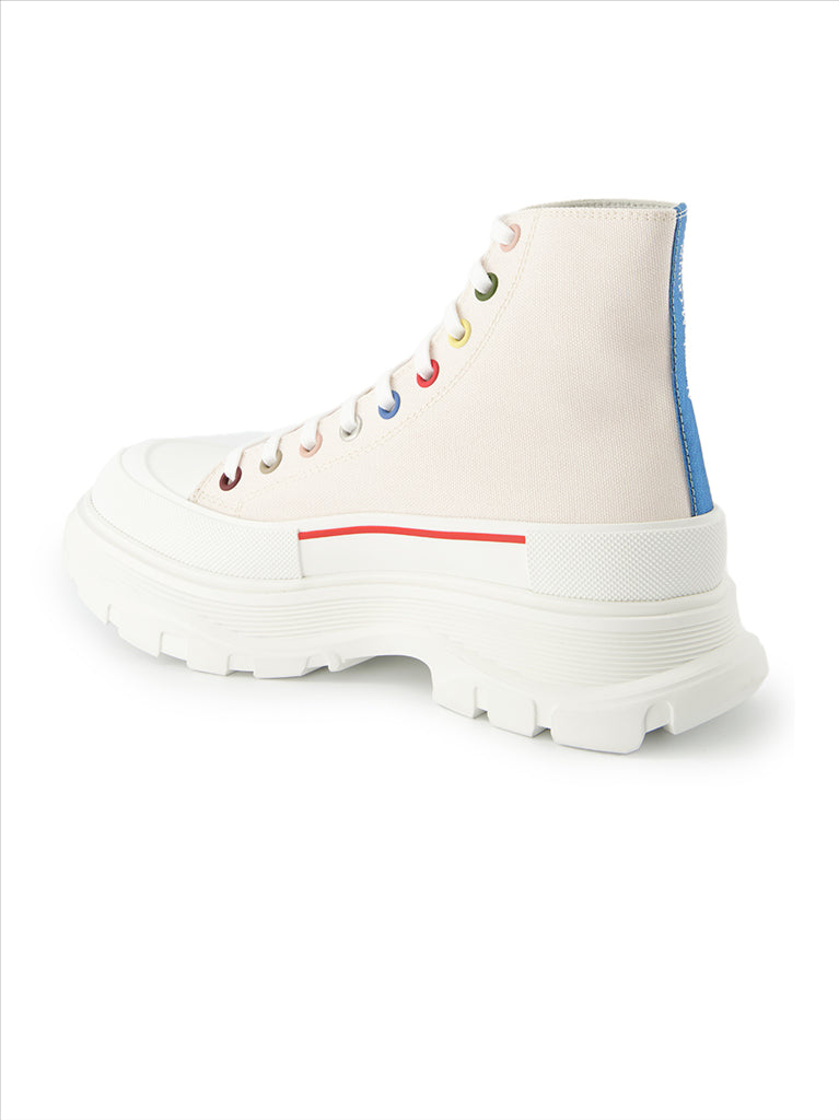 Stivali e stivaletti Bottines Tread Slick Alexander McQueen Multicolore Homme