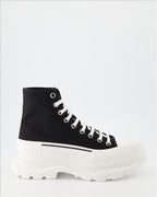 Bottes et bottines Bottines Tread Slick Alexander McQueen Noir Homme