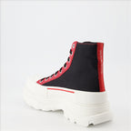 Boots and ankle boots Tread Slick Graffiti Ankle Boots Alexander McQueen Black Man